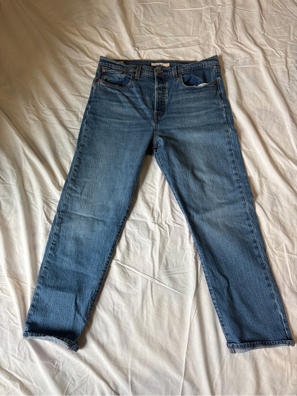 Levi’s Wedgies Blue Denim Jeans. Size 31